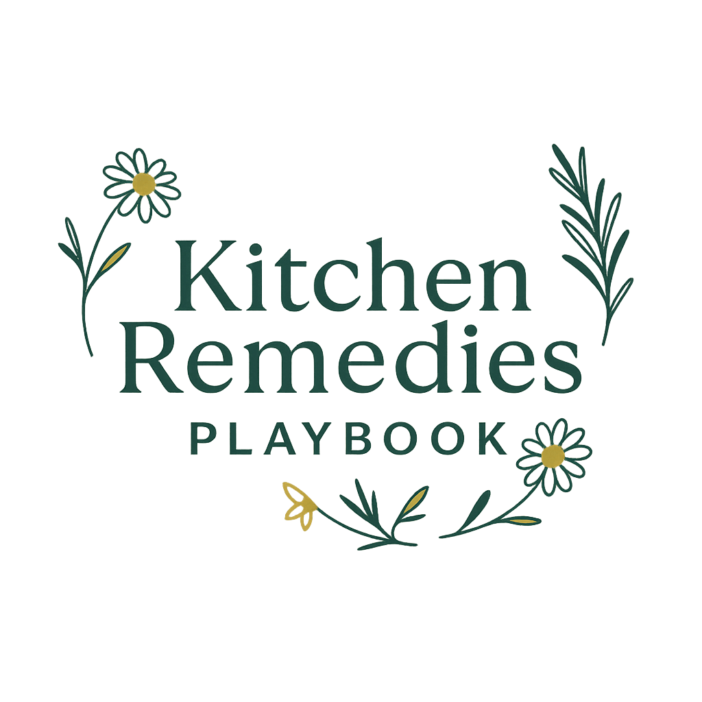 Kitchen Remedies Playbook